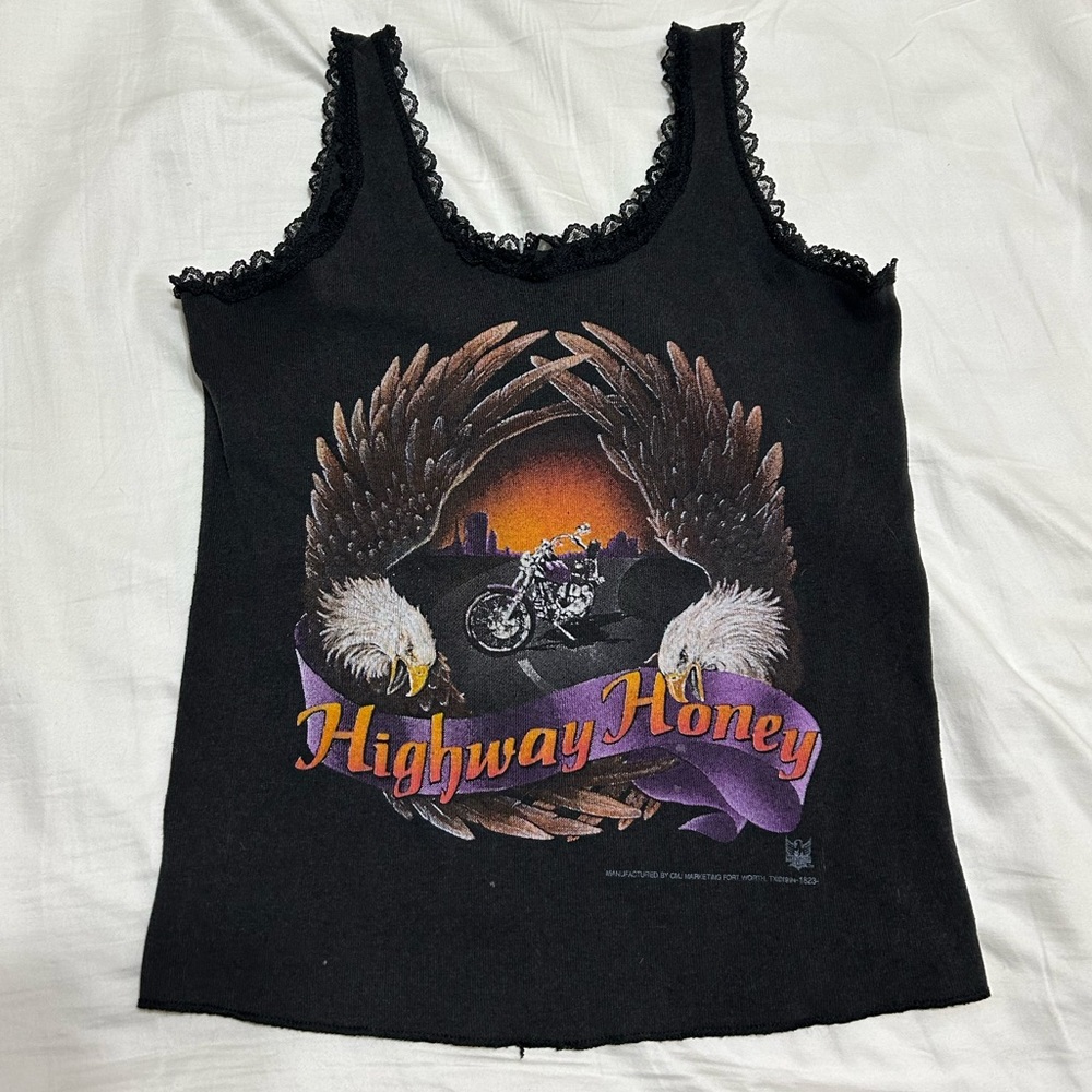Vintage 1994 Women’s Harley Davidson Highway Honey Motorcycle Tank